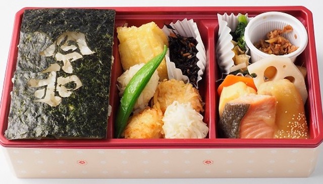 〈梅の花〉本館地下1階
「豆腐しゅうまい弁当~平成令和Ver~」