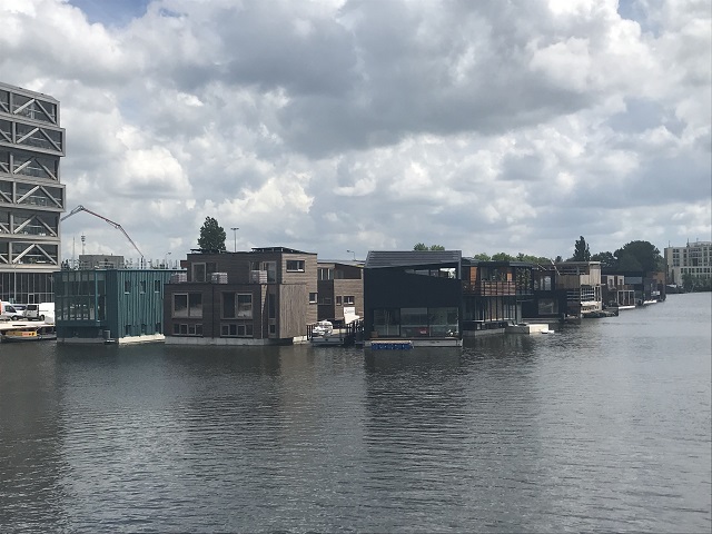 アムステルダムの水上集落「Schoonschip」
