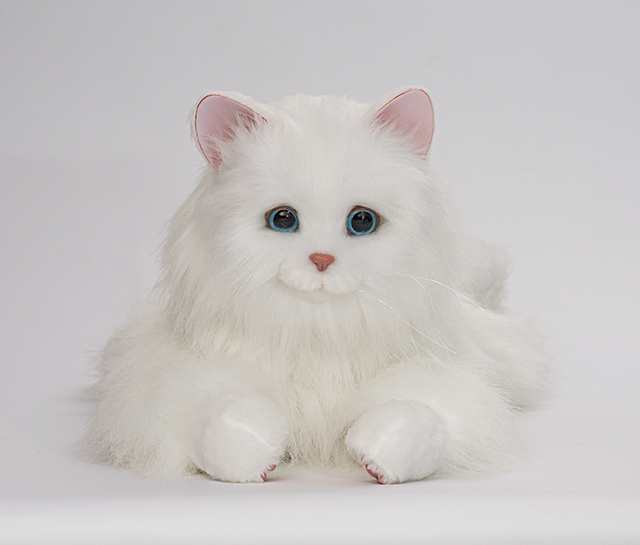 本物そっくり 猫型ペットロボット しっぽふりふり あまえんぼうねこちゃん 新発売 イエモネ