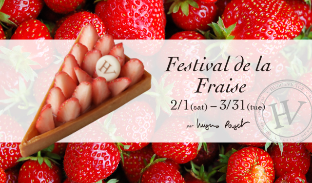 「Festival de la Fraise」ロゴ