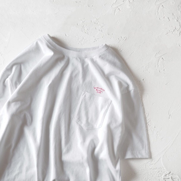 CBCドロップショルダーTEE ホワイト(Tシャツ)