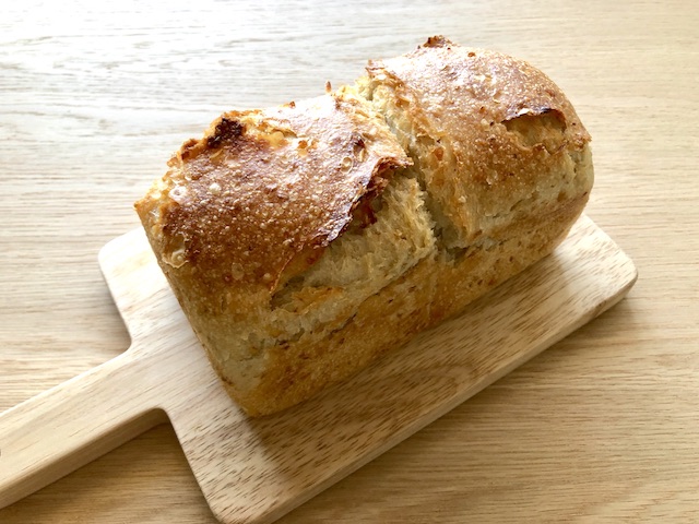 米粉と玄米の食パン