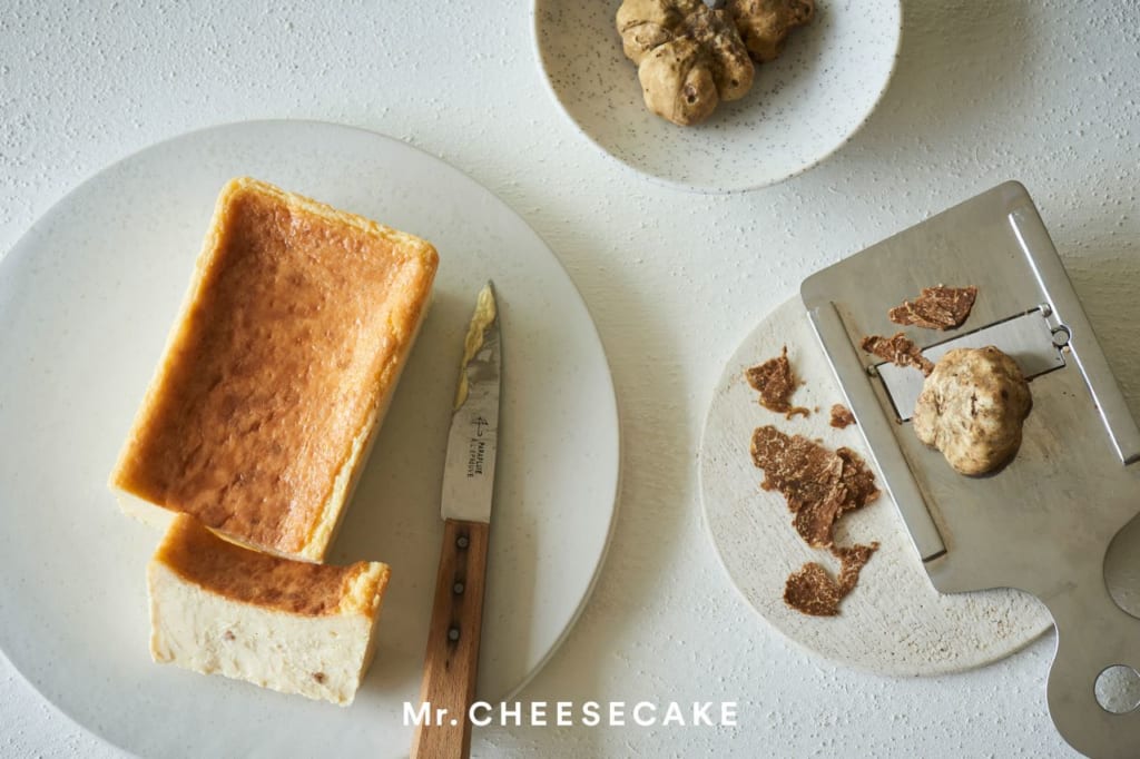 1本2万円 Mr Cheesecakeに白トリュフをたっぷり使ったチーズケーキが登場だよ News イエモネ
