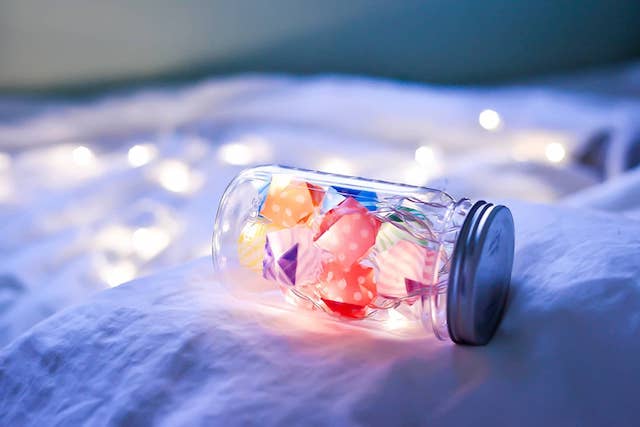ガーランドライト：Candy bottle(LED12球)