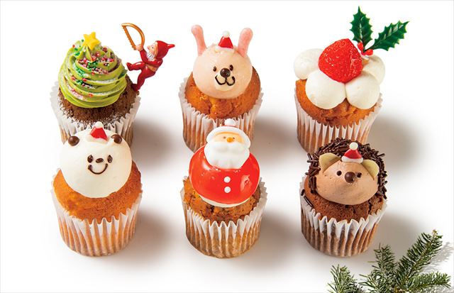 クリスマス時間をおいしく可愛く演出 フェアリークリスマス カップケーキ News イエモネ 菓子研究家 いがらし ろみがプロデュースす ｄメニューニュース Nttドコモ