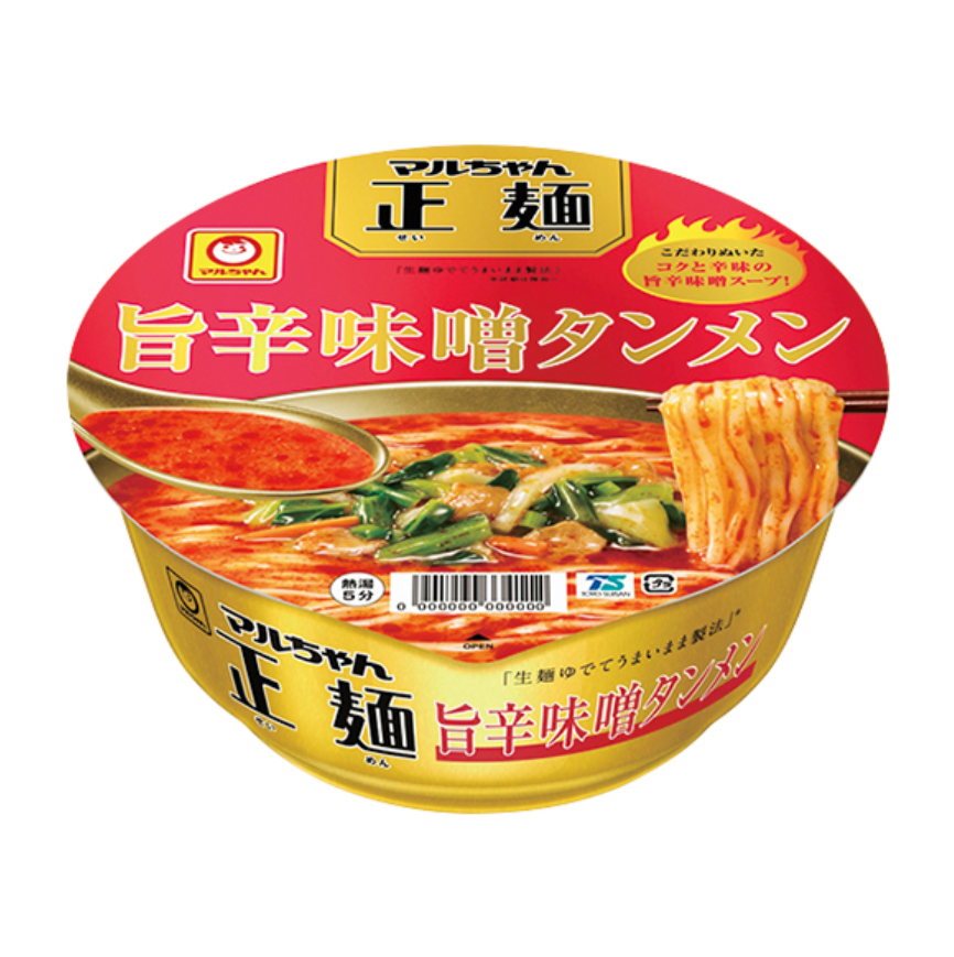 マルちゃん正麺　旨辛味噌タンメン