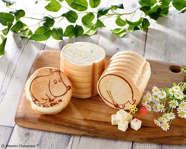 【ムーミンカフェ】期間限定！ムーミン まんまるおしりパンにチーズ味