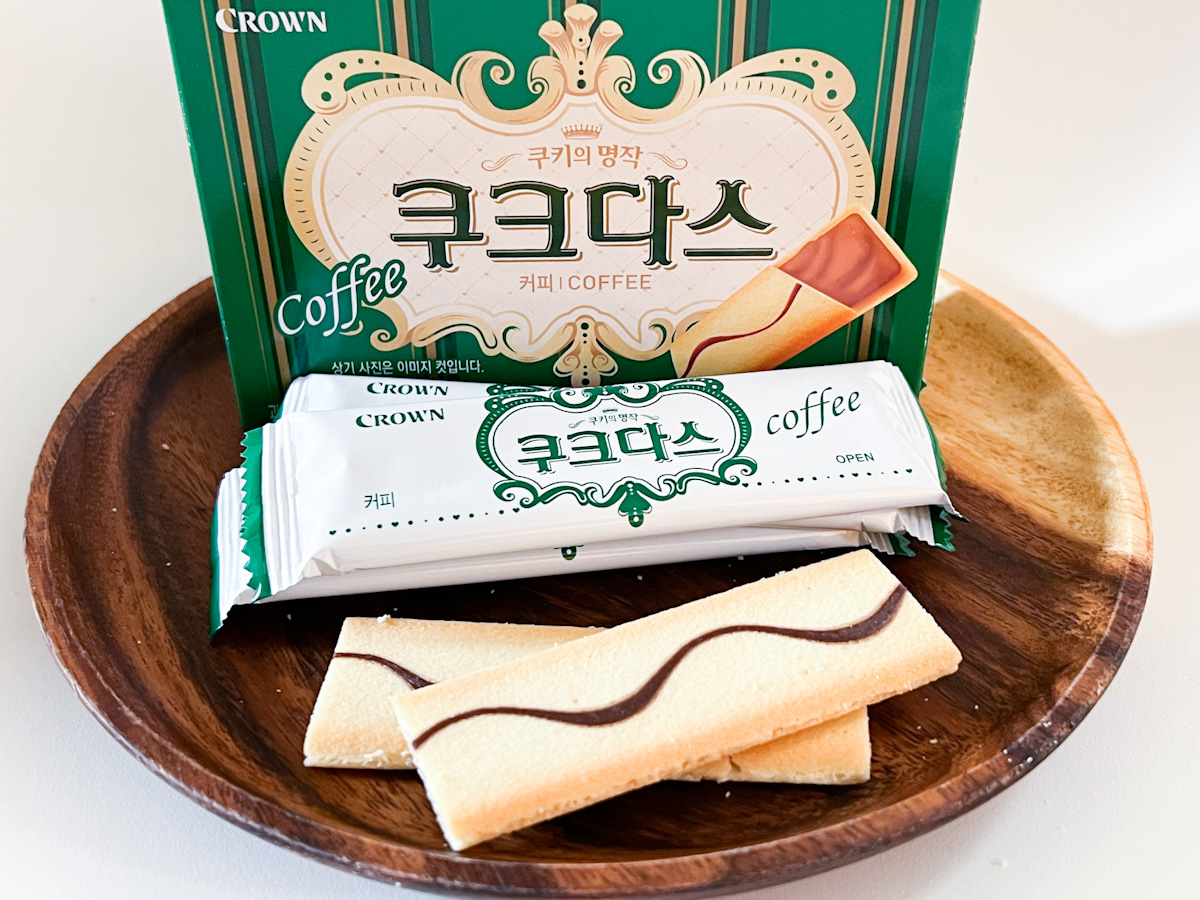 レトロなパッケージの高級クッキー「ククダス」【韓国お菓子実食ルポ】
