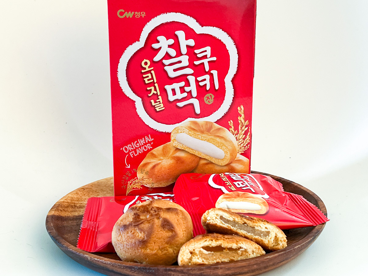 【韓国お菓子実食ルポ】韓国餅とクッキーのハイブリットお菓子「チャルトク クッキー」