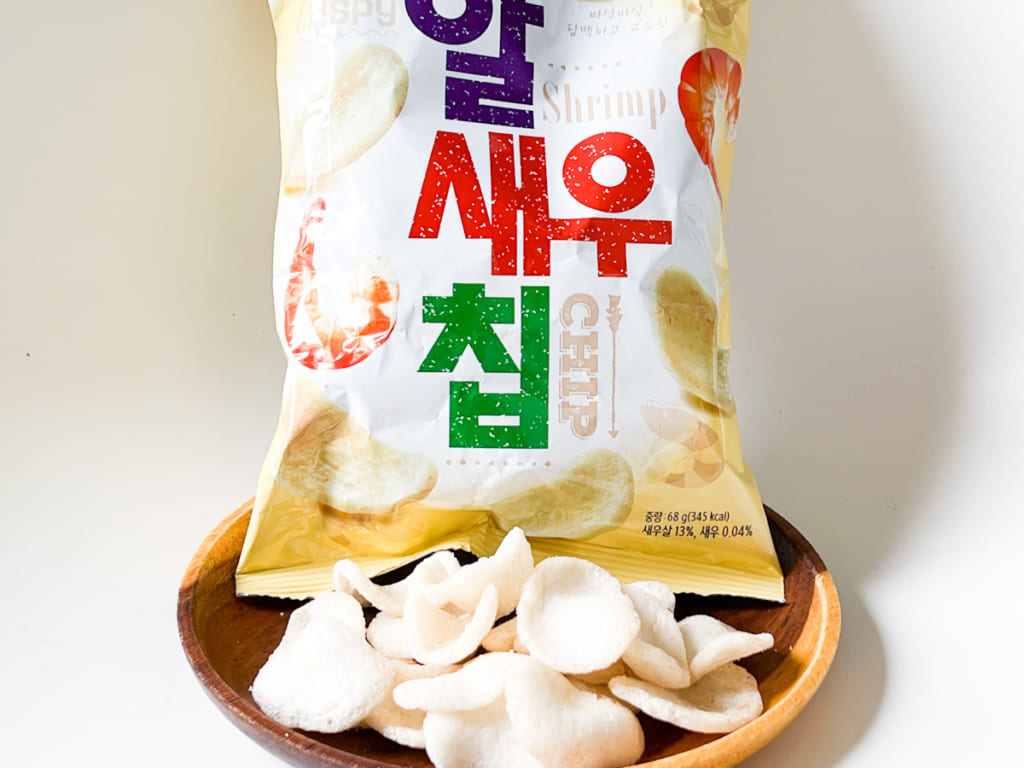 【韓国お菓子実食ルポ】海老を使った食べたら止まらなくなる「アルセウチップ」