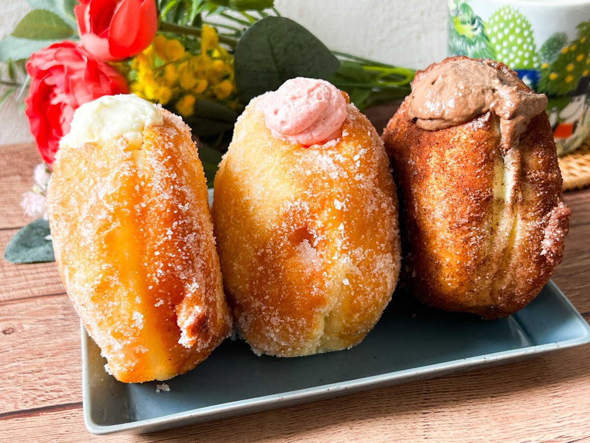 【ドーナツ実食ルポ】びっくりする大きさのドーナツが登場！「PARK SIDE DONUTS」
