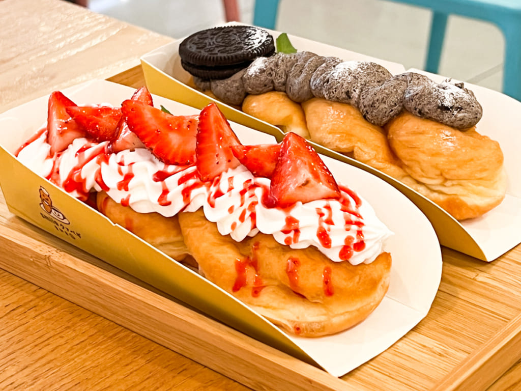 【ドーナツ実食ルポ】韓国で人気の揚げドーナツ「クァベギ」が食べられる！「SMILE CAFE」