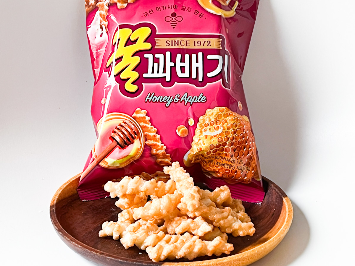 【韓国お菓子実食ルポ】甘い揚げせんべいみたいなスナック菓子「クルカベギ」