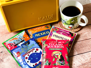 カルディからドリップコーヒー5種が入った「コーヒーで旅するトランクボックス」が発売！中身を大公開しちゃうよ！