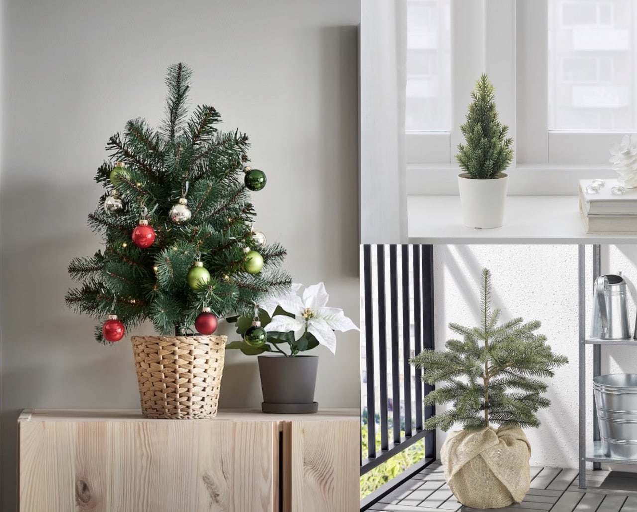 【イケアの北欧風クリスマスツリー7選】高さ18cm〜210cmと 