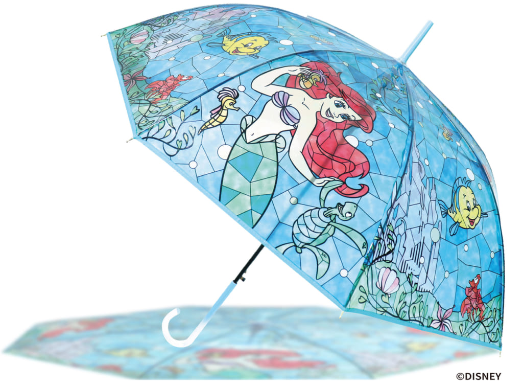 Sns映え ディズニープリンセスがステンドグラス風の可愛い傘になって登場するよ イエモネ
