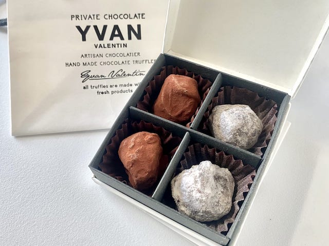 YVAN VALENTIN(イヴァン・ヴァレンティンチョコレートトリュフ2024食品