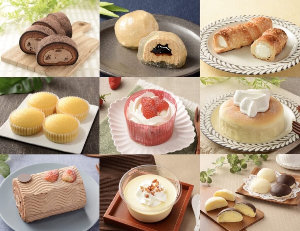 4月25日〜発売】ローソン新商品｜お餅で巻いたもち食感ロール・大きな