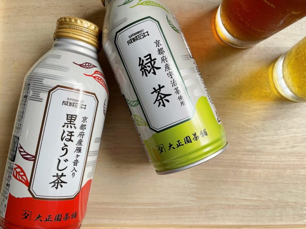 京都の老舗「大正園茶舗」の茶葉が香る２種類のお茶