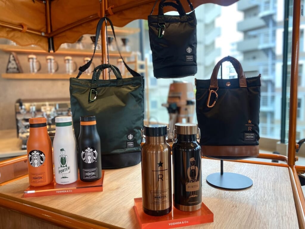 春の新作シューズ満載 Porter × Starbucks コラボ 限定ドラムバッグ