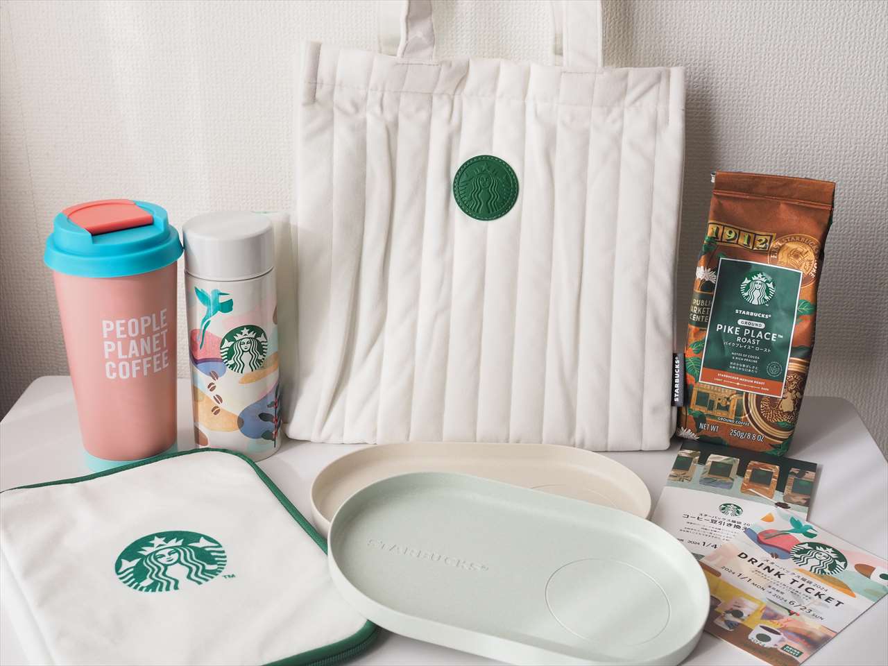 STARBUCKS《抜き取りなし》スターバックス 2024 福袋 - 収納/キッチン雑貨