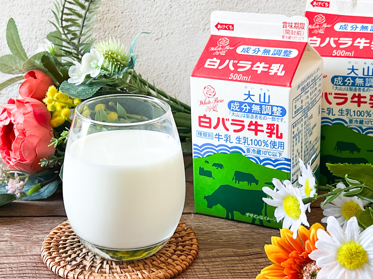  鳥取県のソウルドリンク「白バラ牛乳」とは？ アレンジレシピも紹介するよ！