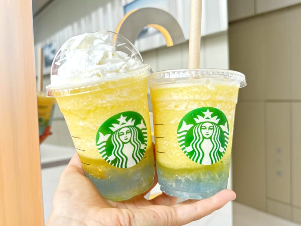 スタバパインフラペチーノ2024 カスタマイズ