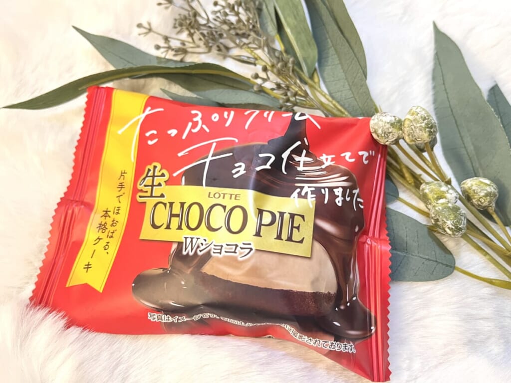 ロッテから2024年9月18日（水）新発売のフレーバー「生 チョコパイ＜Wショコラ＞」