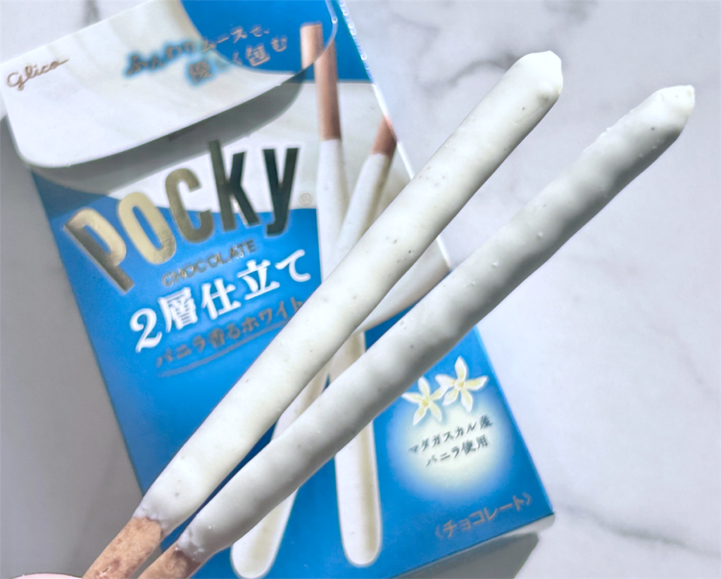 ポッキー2層仕立て＜バニラ香るホワイト＞