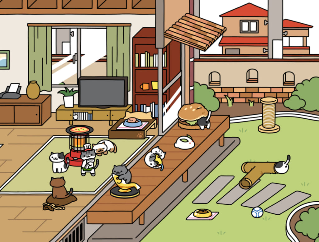 Hit-Pointが展開する放置ゲーム「ねこあつめ2（にゃー）」