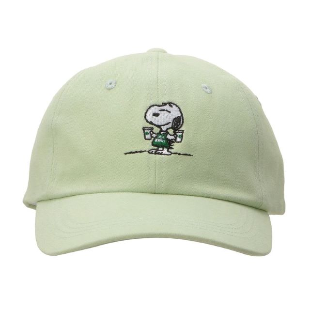 PEANUTS ベースボールキャップ グリーン