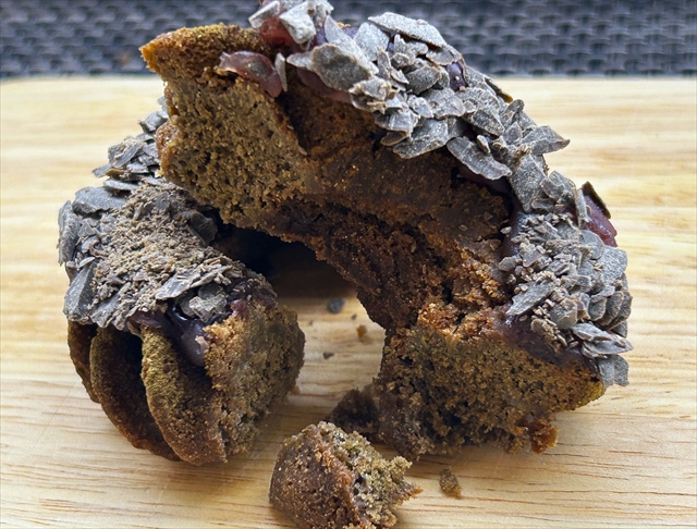 宇治ほうじ茶 ほうじ茶チョコあずき断面