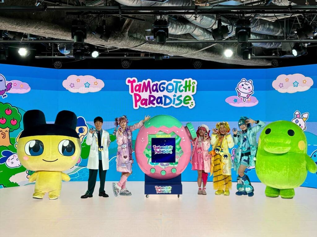 Tamagotchi paradise 新作発表会 フォトセッション