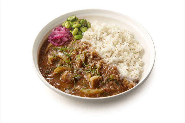 豚トロのビンダルーカレー