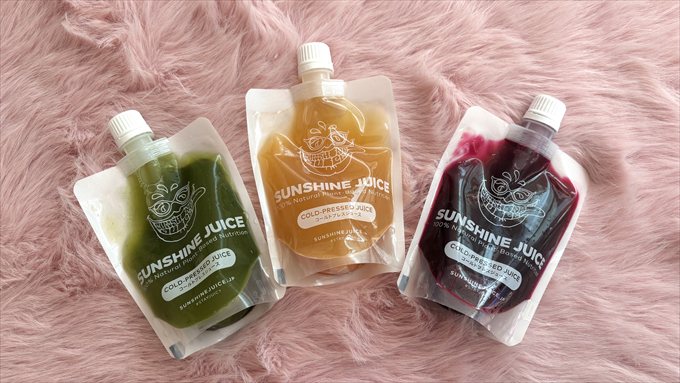 「サンシャインジュース」とコラボしたドリンク