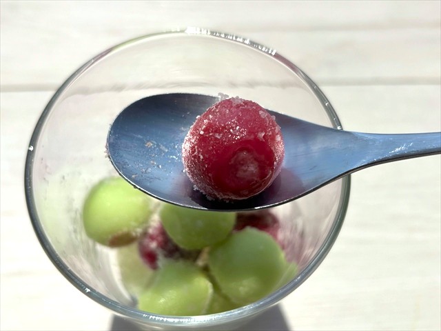 アイスの実 ぶどう レモンパウダー
