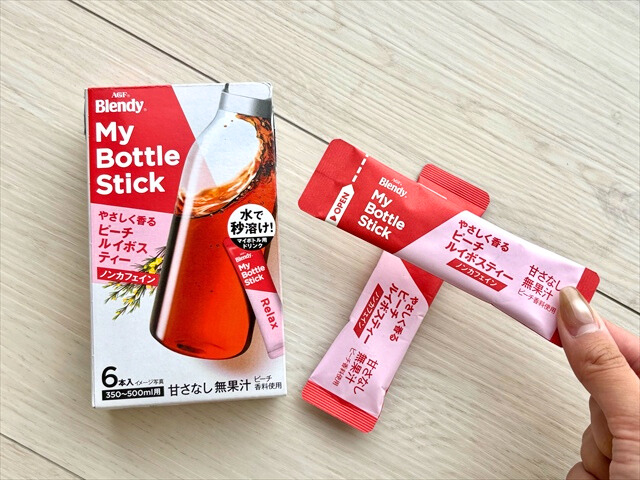 やさしく香るピーチルイボスティー(ノンカフェイン)