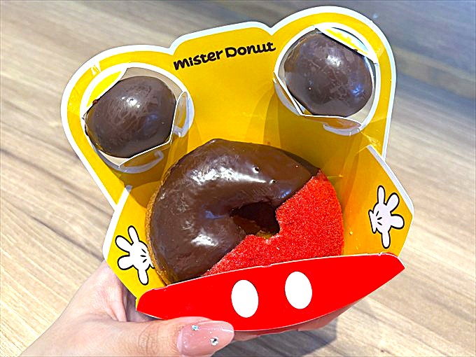 ふわふわシューチョコリング<ミッキーマウス>