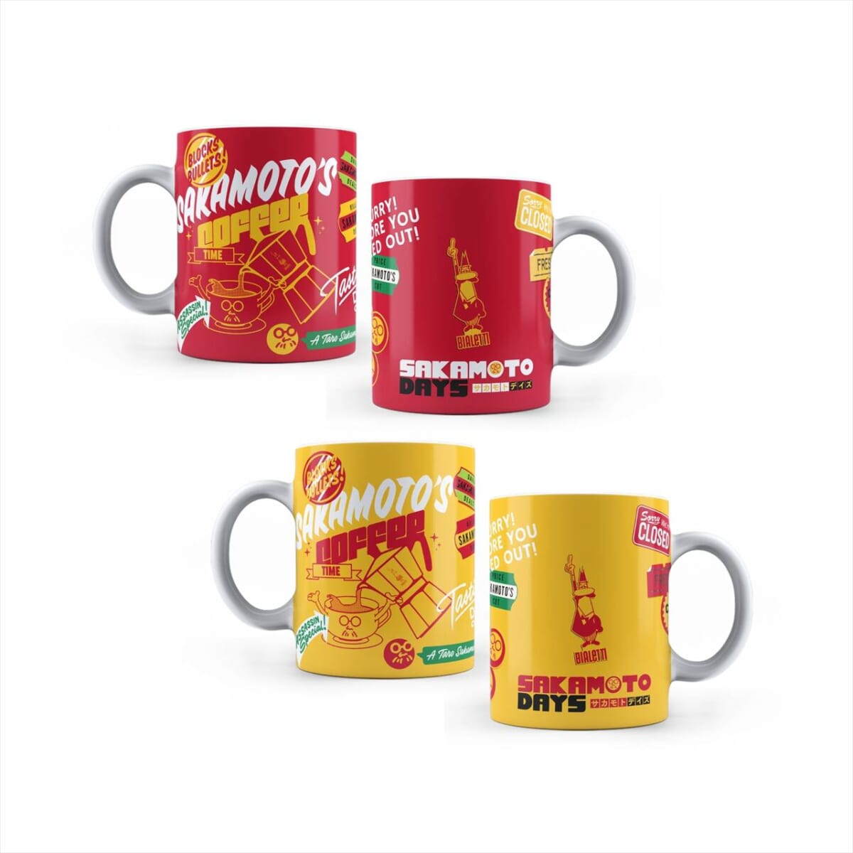 SAKAMOTO DAYS　ビアレッティ　コラボ　マグカップ