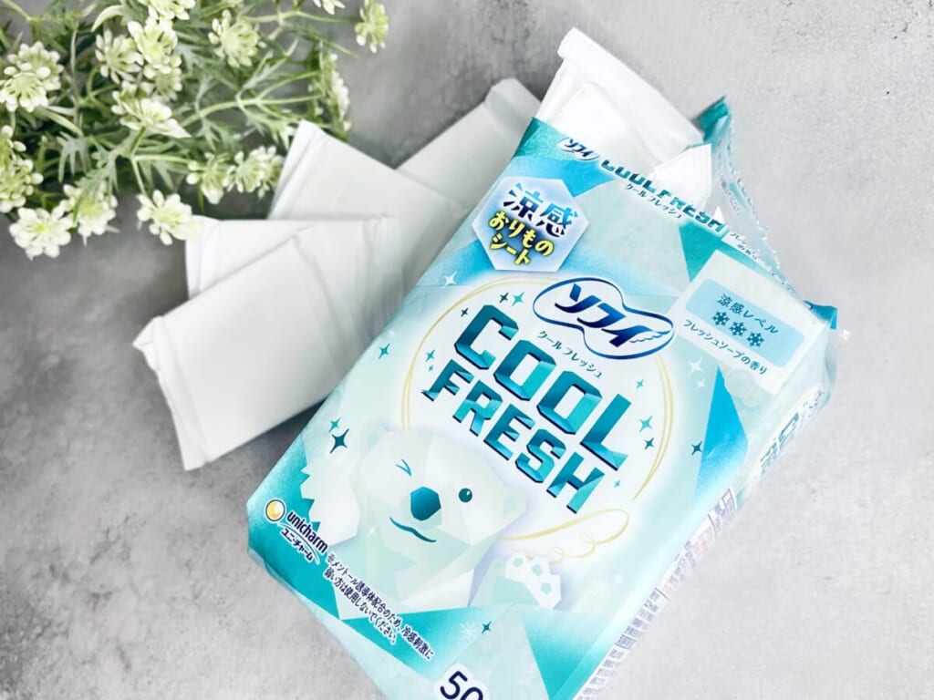 ソフィ「涼感おりものシート COOL FRESH®(クールフレッシュ)」