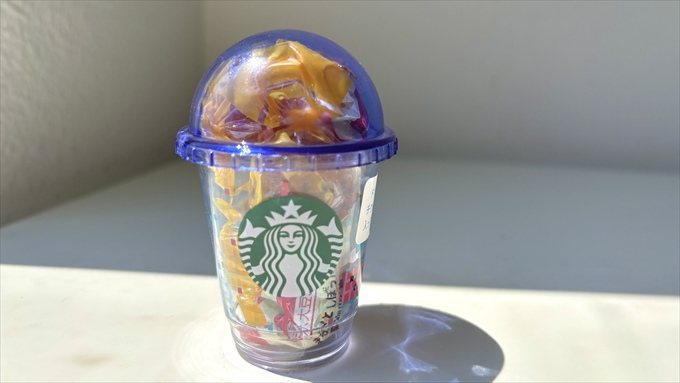 スターバックスミニカップギフトチェック　あめ