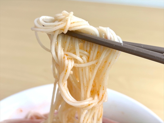 韓国冷麵風そうめん ラー油