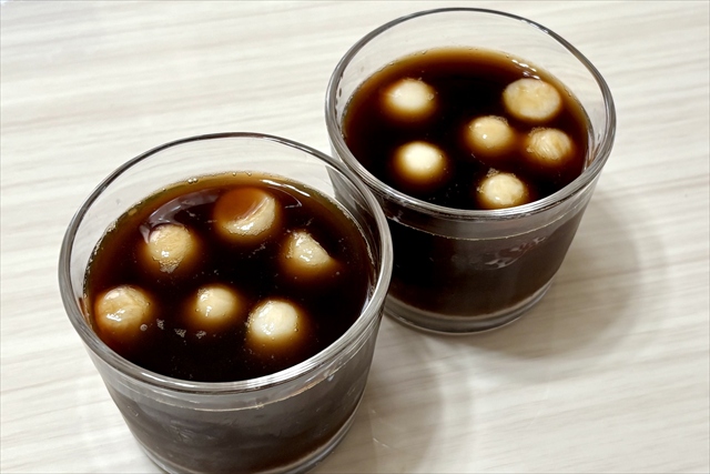 豆乳アイス フルーツコーヒー風