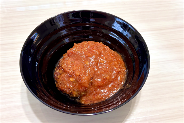 解凍したうまトマハンバーグ