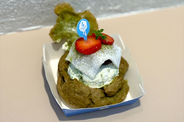 もちもち黒蜜抹茶