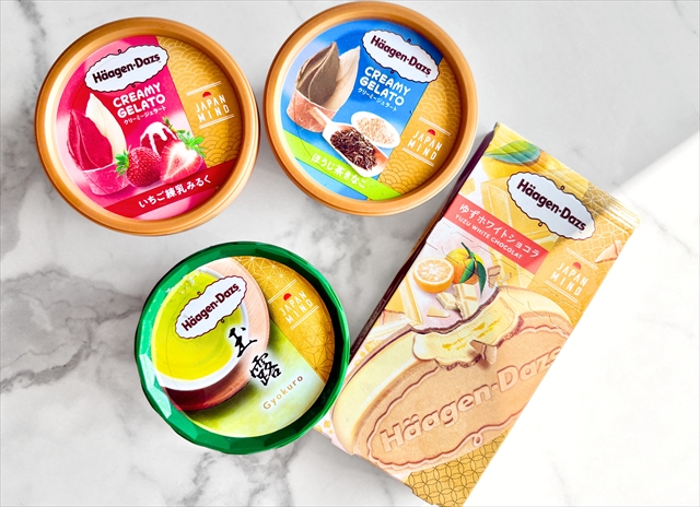 ハーゲンダッツ「JAPAN MIND」集合