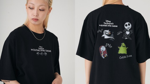 ナイトメアー・ビフォア・クリスマス「Multi Illust Tee」6,490円(税込)
