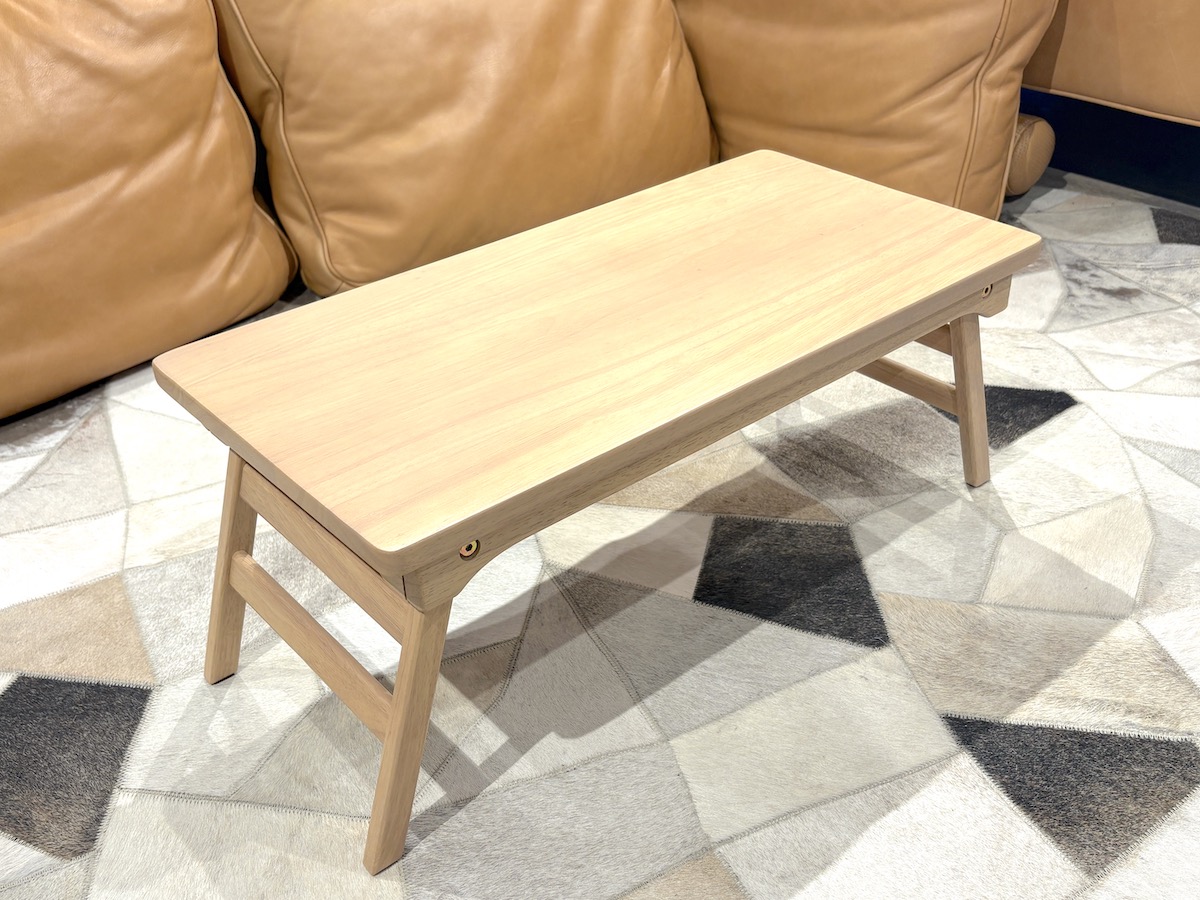 折りたたんで持ち運べるミニテーブル ＜65×30cm＞ 全体