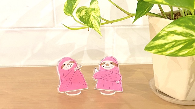 折りたたんで持ち運べるミニテーブル <65×30cm> 飾り棚2 推し活グッズ
