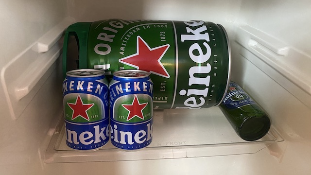 ハイネケン 5L ケグ ノンアルコール 0.0 一人暮らし ホテル 冷蔵庫